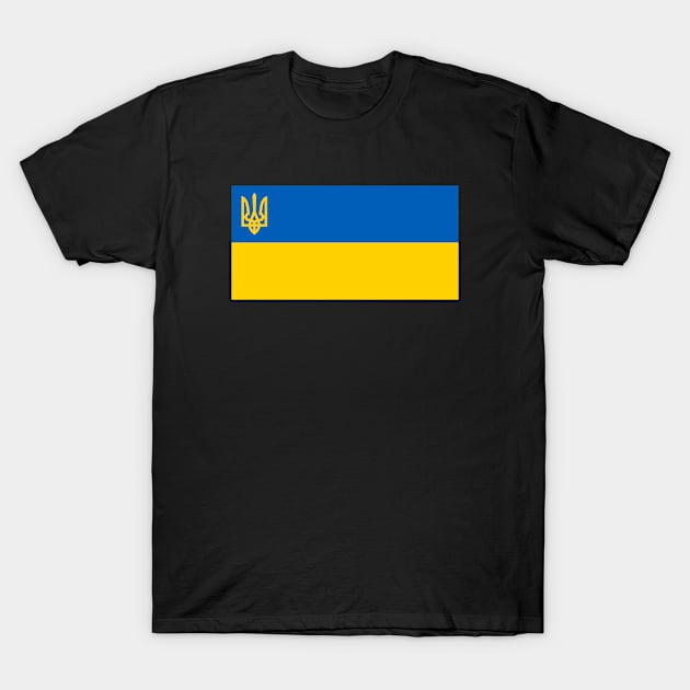 Ukraine flag, Ukraine, support Ukraine, freedom shirt Emblem of Ukraine, Ukraine support stand with Ukraine seller political T-Shirt by Sonyi